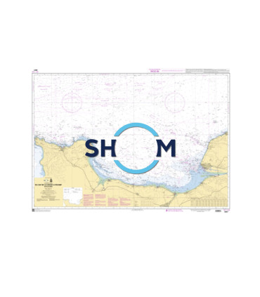 Carte SHOM 6857L - Du Cap De La Hague À Fécamp - Baie de Seine