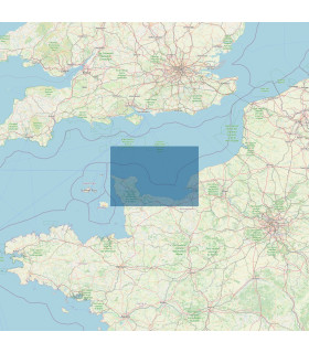 Carte SHOM 6857L - Du Cap De La Hague À Fécamp - Baie de Seine