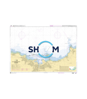 Carte SHOM 7092L - De La Pointe De Nacqueville Au Cap Lévi - Rade De Cherbourg