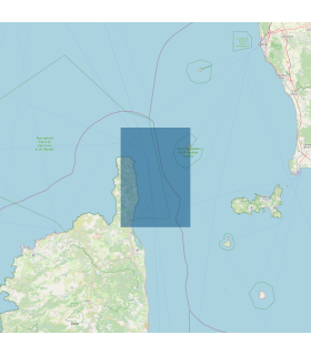 Carte SHOM 6822L - Abords Nord De Bastia