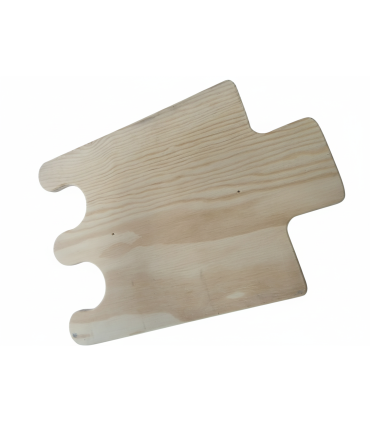 Support plaque a feux
