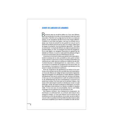 Le Cours des Glénans - 9e Édition