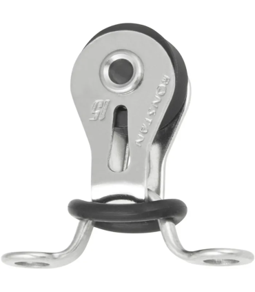 Poulie simple sur pontet 15mm