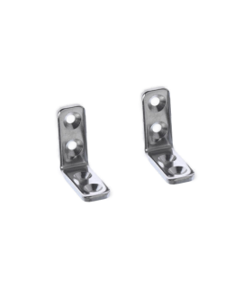 Equerre inox 30x30mm A2 (la paire)