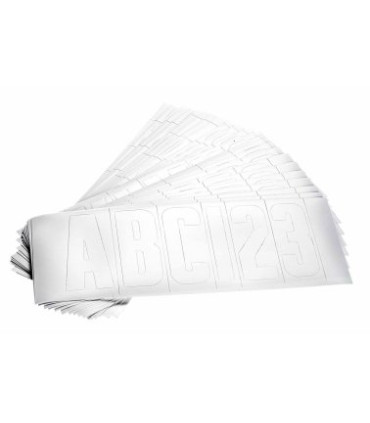 Pack immatriculation 7,6cm x148