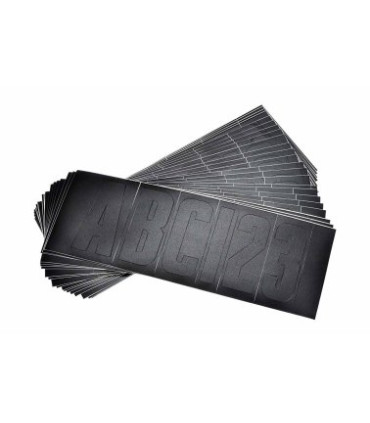 Pack immatriculation 7,6cm x148