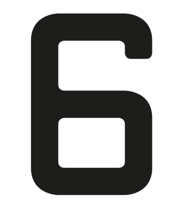 Numéro adhésif insignia 230mm