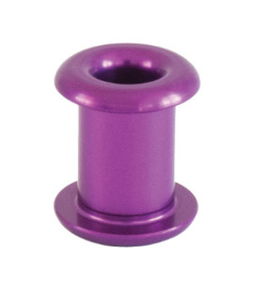 Écubier fileté haut/bas alu 8mm (17-22mm)