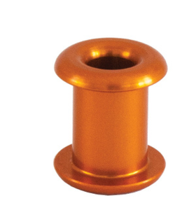 Écubier fileté haut/bas alu 8mm (17-22mm)