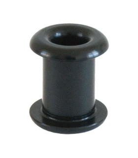 Écubier fileté haut/bas alu 8mm (17-22mm)