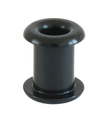 Écubier fileté haut/bas alu 8mm (17-22mm)
