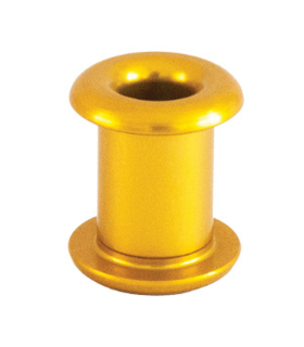 Écubier fileté haut/bas alu 8mm (17-22mm)