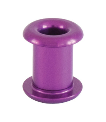 Écubier fileté haut/bas alu 8mm (17-22mm)