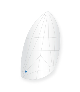 Spi asymétrique J70 régate
