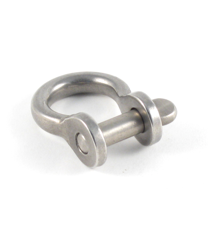 Manille lyre 4mm forgé inox