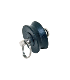Réa nylon 21x8x4mm avec axe inox