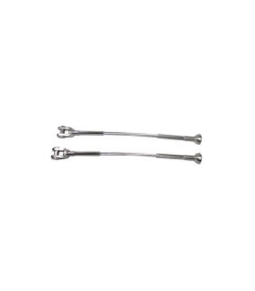 Cable de Martingale vertical Topaz 14 (La paire)