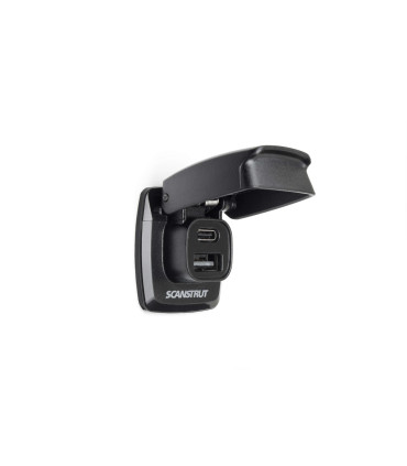 Prise USB Étanche Flip Pro Double USB-A USB-C