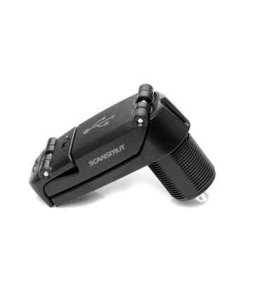 ROKK Charge Pro Prise USB Étanche IPX6 USB-A USB-C