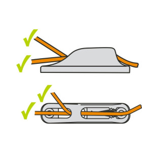 Clam plastique grand fermé CL203