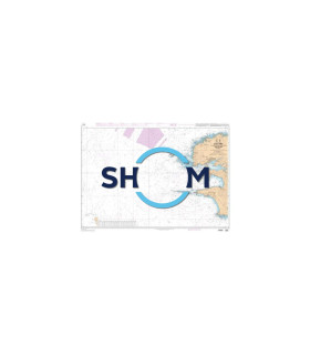 Carte SHOM 7066L - De l'île Vierge à la Pointe de Penmarc'h - Abords de Brest