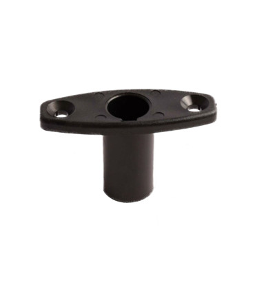 Support dame de nage nylon à encastrer 18mm