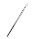 Mât de pavillon rétreint inox 14mm longueur 40cm
