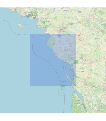Carte NV Charts - FR7 - De l'île de Noirmoutier à l'île d'Oléron - La Rochelle