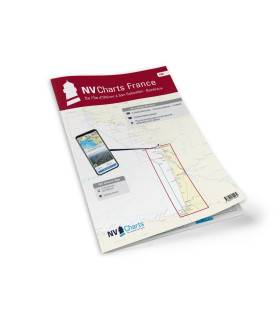 Carte NV Charts - FR8 - De l'île d'Oléron à San Sebastián - Bordeaux