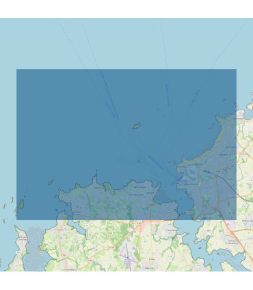 Carte SHOM 7130 - Abords De Saint-Malo - De L’Île Des Hébihens À La Pointe De La Varde (roulée)