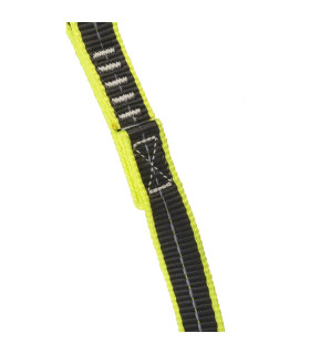 Longe plate 1.5m avec mousqueton et loop