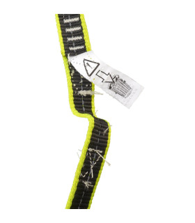 Longe plate 1.5m avec mousqueton et loop