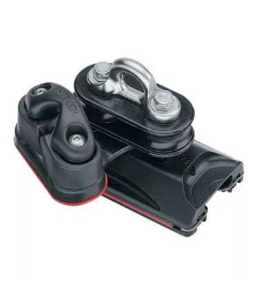Chariot avec renvoi et taquet pivotant 22mm Small Boat