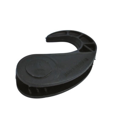 Crochet sandow 4 à 8mm plastique ajustable noir