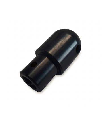 Embout de tube de cale de mat Ø25mm en Dome