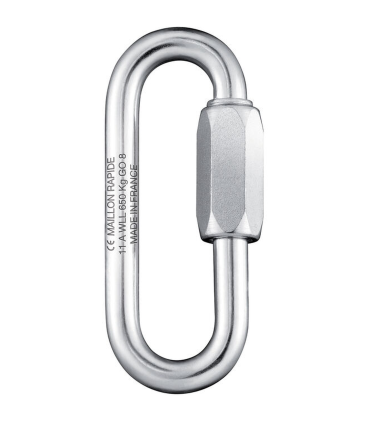 Maillon rapide Grande Ouverture inox 5mm