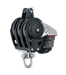 Poulie triple ringot taquet 57mm Carbo Air