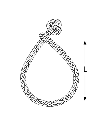 Manille dyneema 4x65mm Taille S