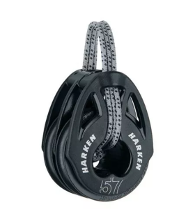 Poulie double T2™ 57mm transfilage Carbo Air