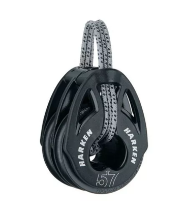 Poulie double T2™ 57mm transfilage Carbo Air