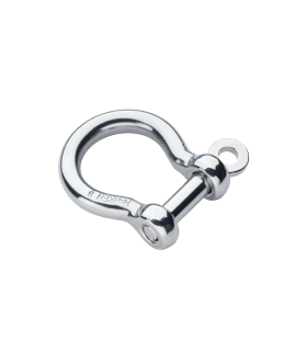 Manille lyre courte 5mm inox forgée