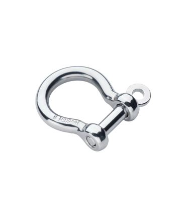Manille lyre courte 5mm inox forgée