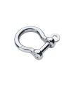 Manille lyre courte 5mm inox forgée