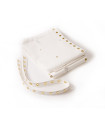 Trampoline 3 pieces Bache Blanc Hobie 13 blanc