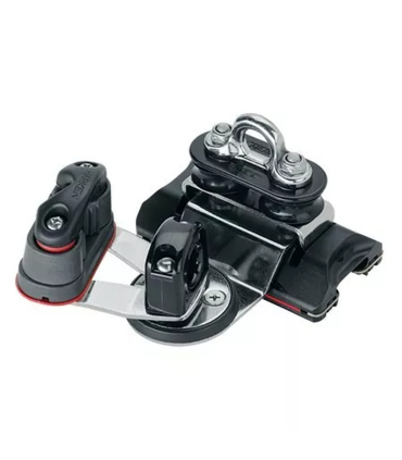 Chariot small boat HR double réas avec platine pivotante et taquet
