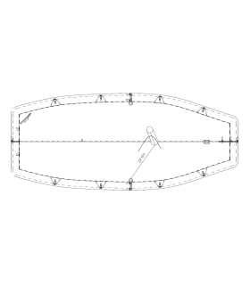 Taud dessus Caravelle Coton 430g/m²