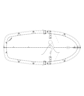 Taud dessus Caravelle Polyester PVC 520g/m²