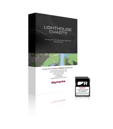 Carte Raymarine LightHouse Caraïbes & Brésil