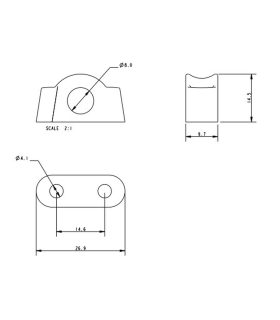 Filoir plastique 7mm