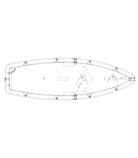 Taud dessus Caneton PE 270g/m²